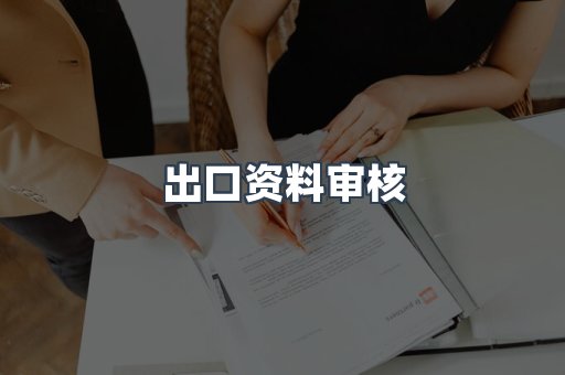出口资料审核