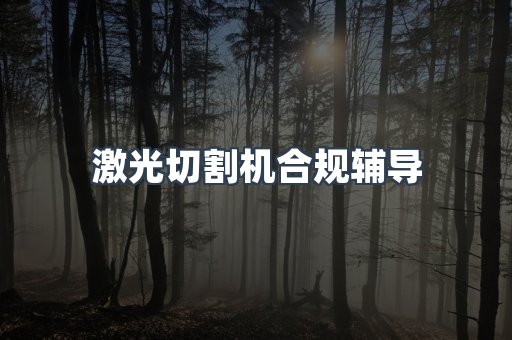 激光切割机合规辅导
